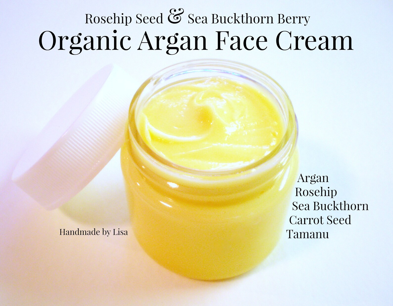 Organic Face Cream Moisturizer Natural Skin Care Lotion for Etsy