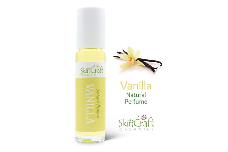 Natural Vanilla Perfume Oil French Vanilla Butter Cream Scent Fragrance Birthday Gift for Girlfriend, Mom, Wife .35 oz / 10 mL Roll On image 6