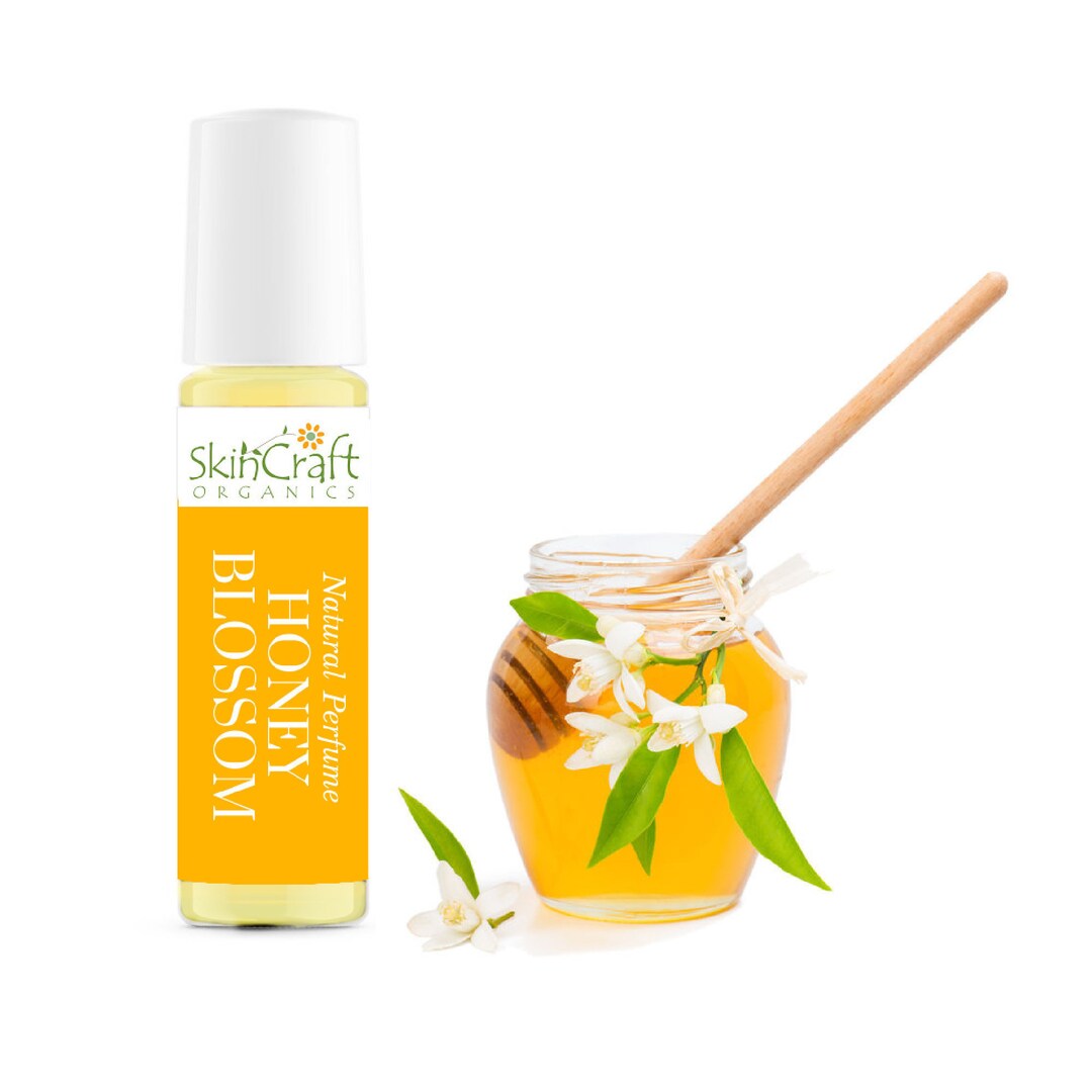 Honey Perfume Oil W/ Notes of Neroli Orange Blossom Floral Honey Scent