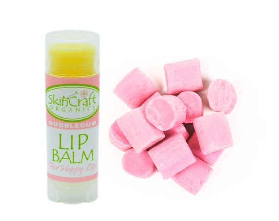 Bubblegum Lip Balm, Bubble Gum Chapstick for Kids