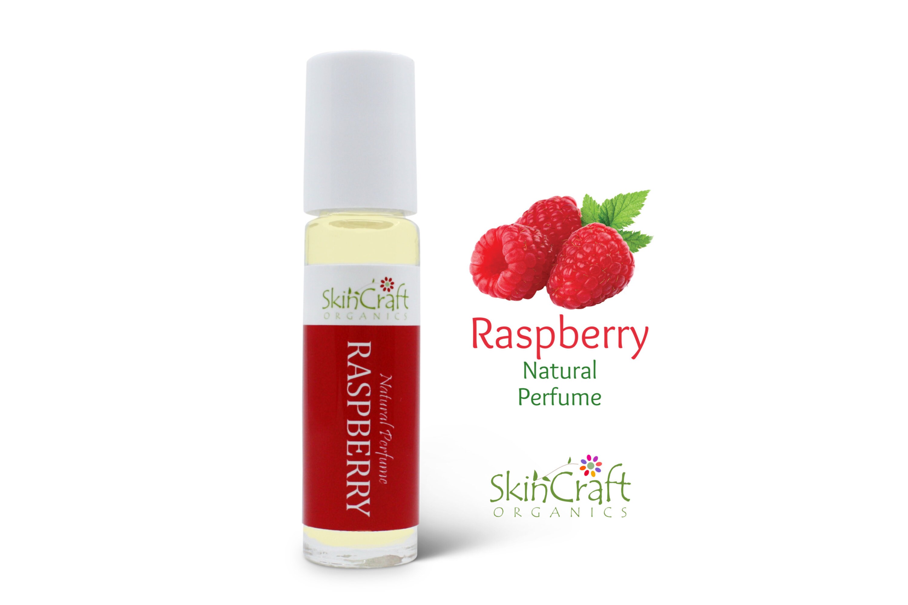 Natural Raspberry Perfume Oil Made With Organic Sweet Zingy