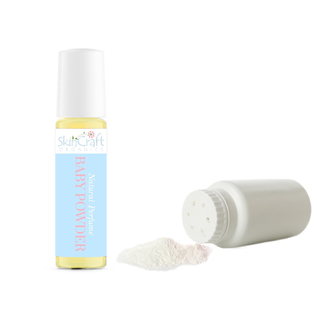 Baby Powder Perfume Oil Soft Light Floral Scent Roll on Fragrance for