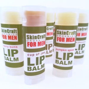 Natural Lip Balms Choose 3 Pack from 25 of my Best Lip Balm Flavor Scents for Men & Women Pick 3 Organic Chap Sticks w/ Raw Beeswax image 9