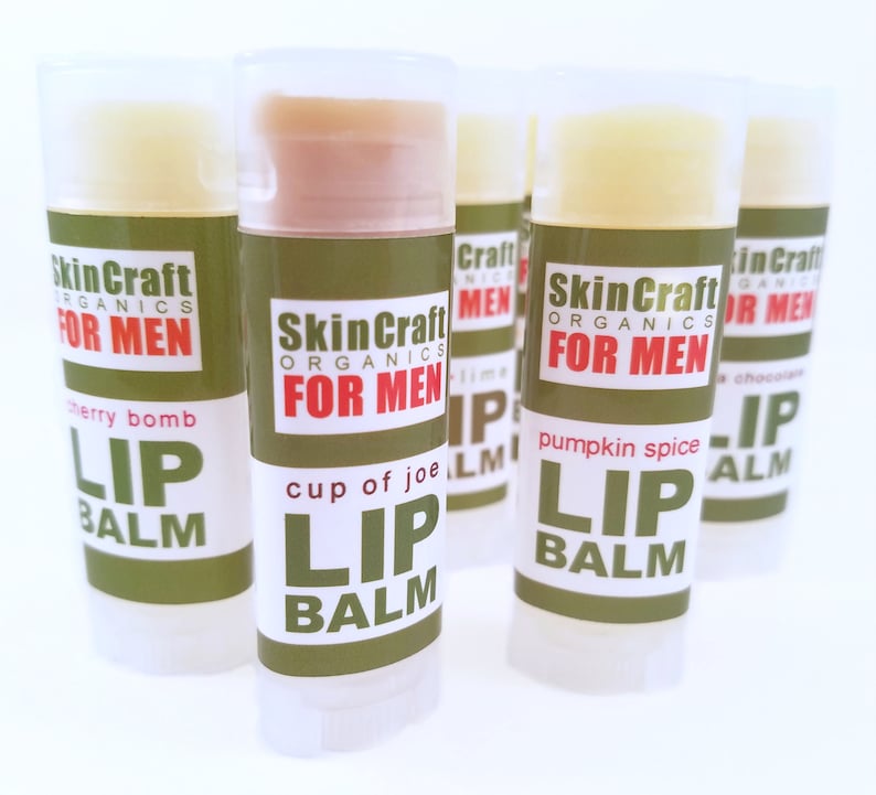 Natural Lip Balms Choose 3 Pack from 25 of my Best Lip Balm Flavor Scents for Men & Women Pick 3 Organic Chap Sticks w/ Raw Beeswax image 9