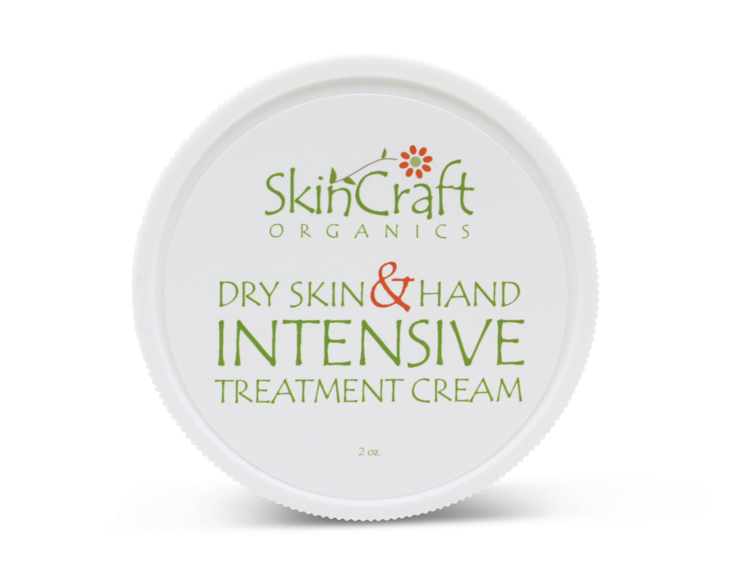 Organic Hand & Body Cream for Dry Skin - Natural Moisturizing Balm Dry, Cracked, Sensitive Skin Cream for  - 2 oz