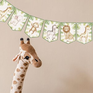 Safari Jungle Bunting,garland, for Safari Bedroom Decor,safari Nursery ...