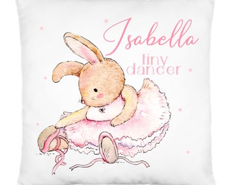 Personalised Ballet Cushion,Ballet Cushion Cover,Ballet Pillow,Ballet Gift,New Baby Gift,Ballerina,Dance,Ballerina,Home Decor