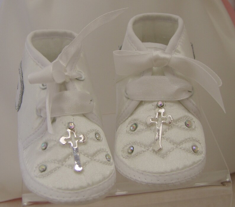 personalised christening shoes
