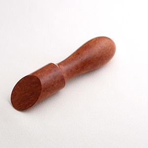 Wood Pressing Iron - Redwood Burl - for Cold Pressing - Sewing Notion - Crafting tool