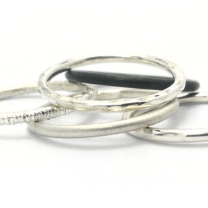 thin silver ring