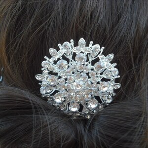 Faith Collection, Rhinestone Hair Comb, Victorian Art Deco Bridal Hair Comb, Vintage Style Hair Accessories, Wedding Hair Comb