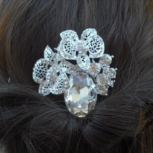 Alexa Collection, Rhinestone Hair Comb, Victorian Art Deco Bridal Hair Comb, Vintage Style Hair Accessories, Wedding Hair Comb