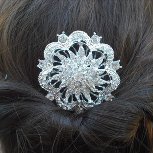 Amelia Collection, Rhinestone Hair Comb, Victorian Art Deco Bridal Hair Comb, Vintage Style Hair Accessories, Wedding Hair Comb