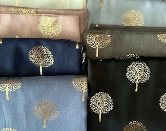 Pretty Tree Scarf // Christmas Accessories // Delicate Metallic Scarf /Black Blush Navy Grey White Rose Gold Tree Scarf // Secret Santa Gift