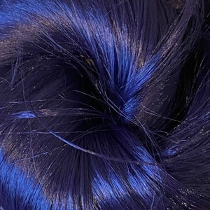 Schwärzung Nylon Doll Hair zum rerooten