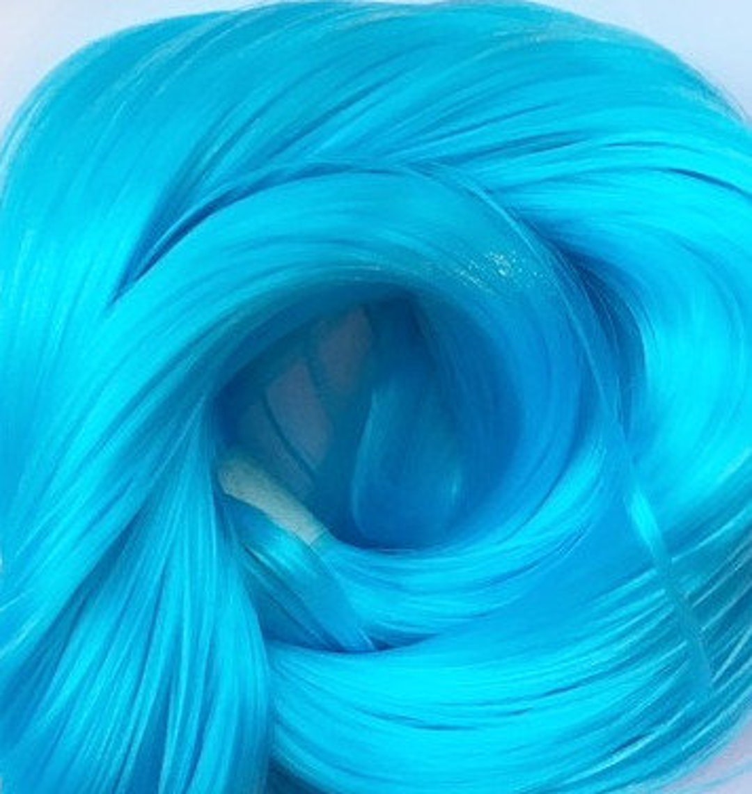 Blush Nylon Doll Hair for Rerooting 