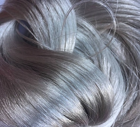 Silver Slipper Nylon Doll Hair for Rerooting 