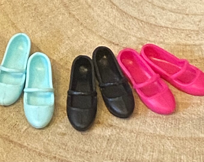 Skipper, Twiggy, Francie , Flat Footed Barbie Shoes - Etsy