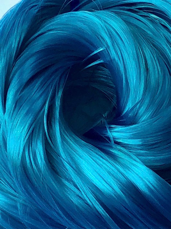 blue doll hair