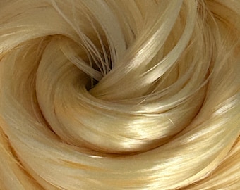 Blonde Bombshell Nylon Doll Hair for rerooting