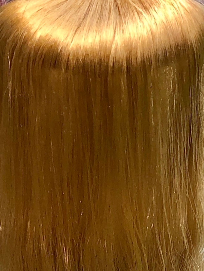Titian Gold Saran Doll Hair for rerooting