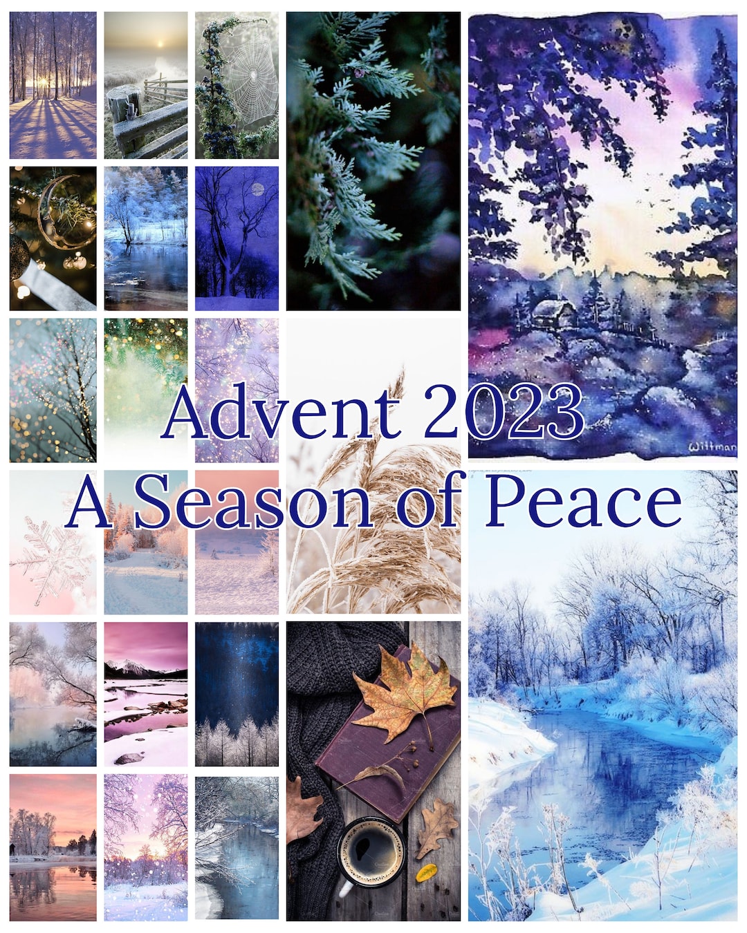 A Season of Peace Yarn Advent Kit 2023 PRE ORDER Fingering