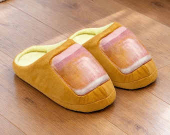 Funny Big Toe Slippers, Giant Toenail House Slippers, Gag Gift Plush Slippers, Warm Winter Slippers, White Elephant, Christmas Gift