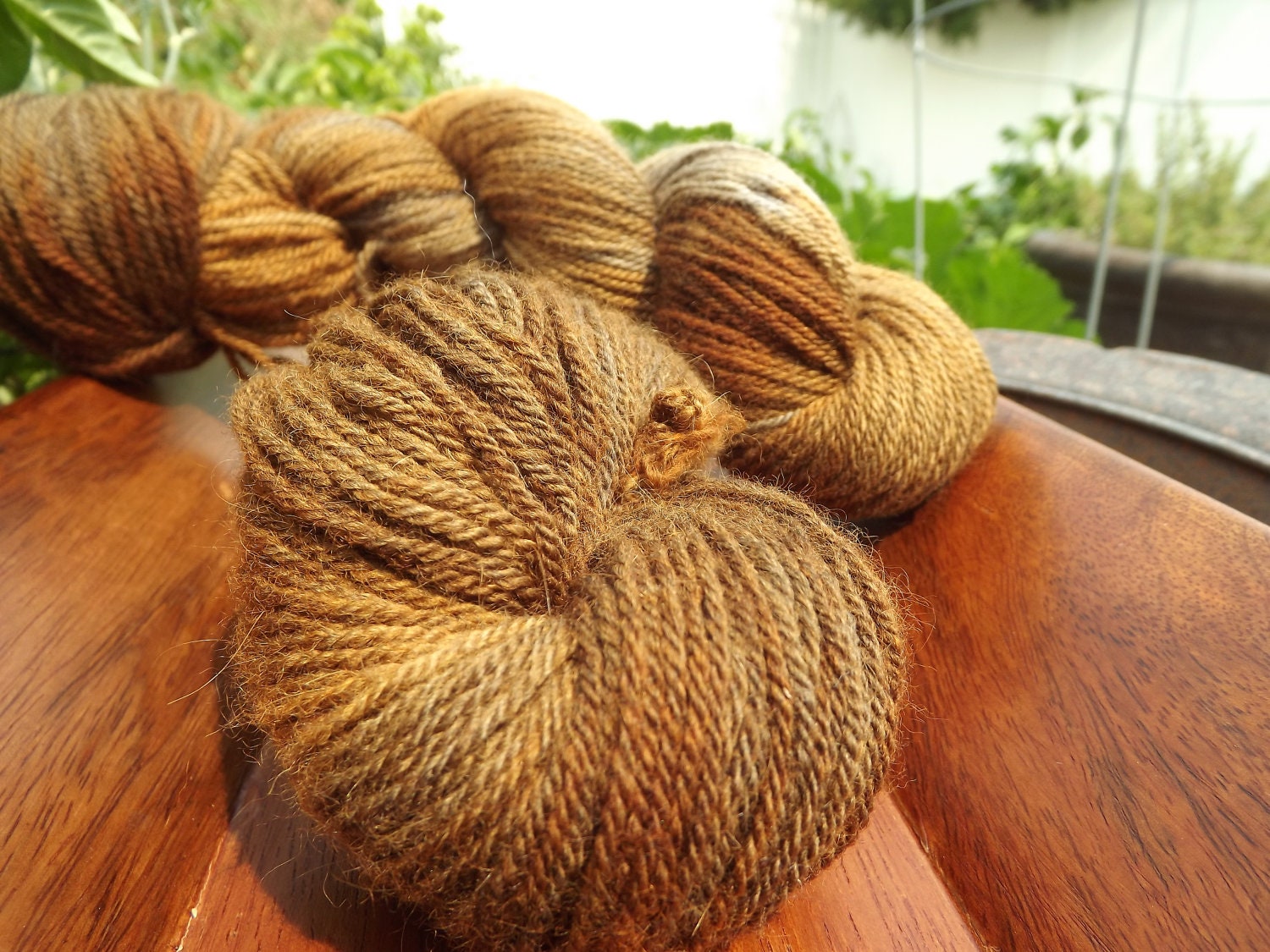 Chocolate Kiss Hand Dyed 219 Yards Fingering Weight Yarn 80/20 Wool