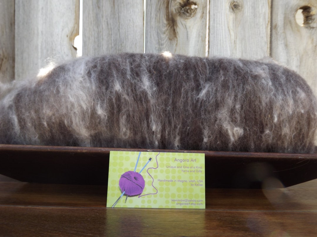 Natural Color - Un-dyed - Black Sheeps Wool and Blue (gray) English ...