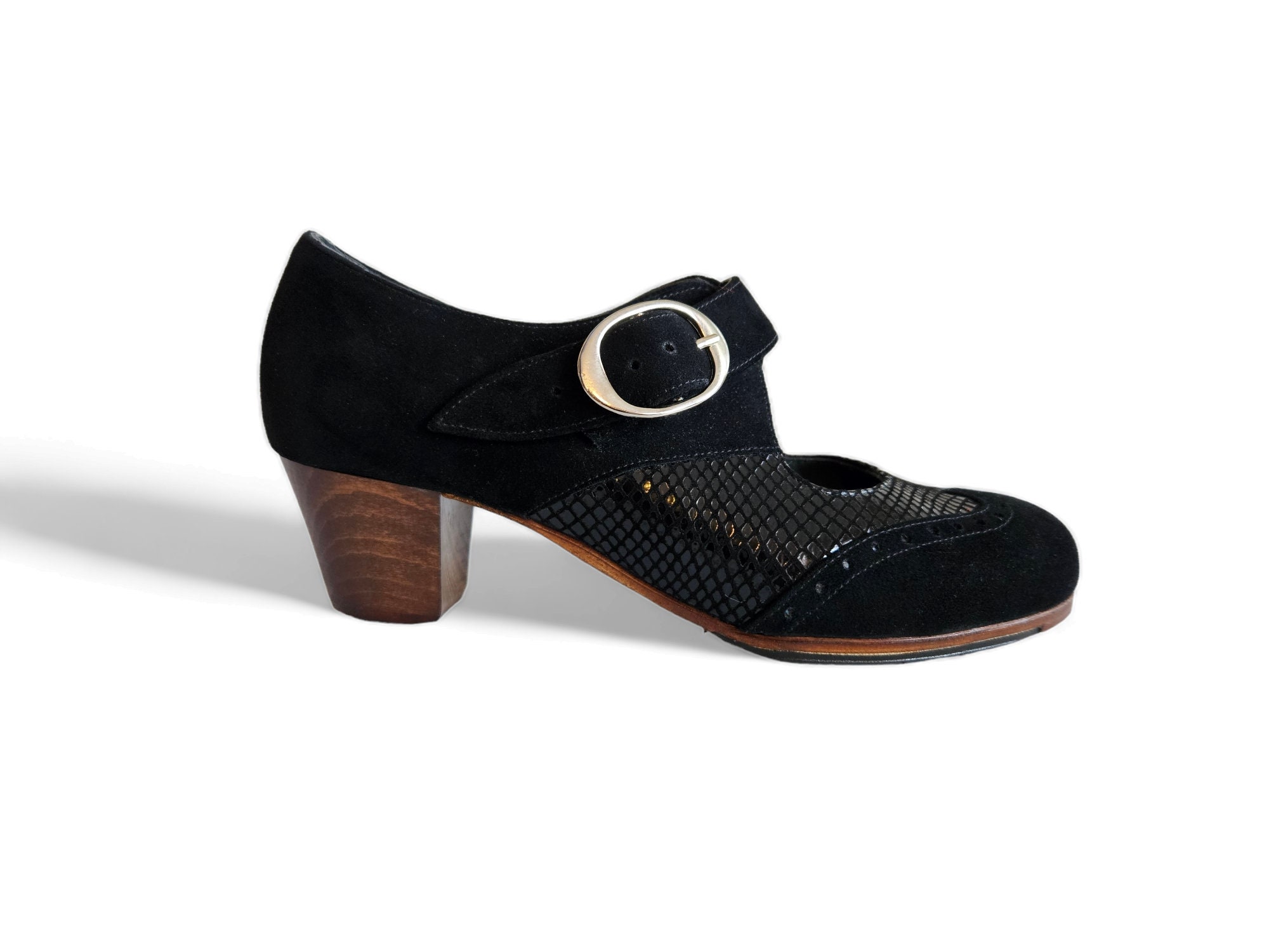 Wide Flamenco Shoes