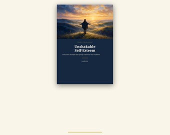 Self Esteem Ebook | Build Unshakable Confidence | Self Help Book PDF | 29 Pitfalls That Kill Confidence | Illustrated Edition