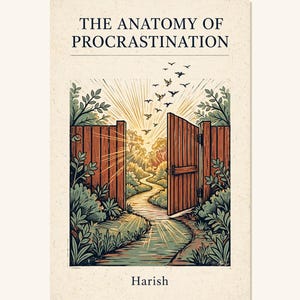 Procrastination Book | Stop Procrastinating | The Anatomy of Procrastination | Self Help Workbook PDF image 1