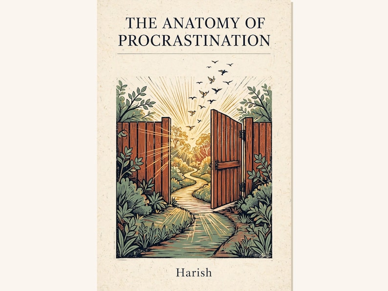 Procrastination Book | Stop Procrastinating | The Anatomy of Procrastination | Self Help Workbook PDF image 1