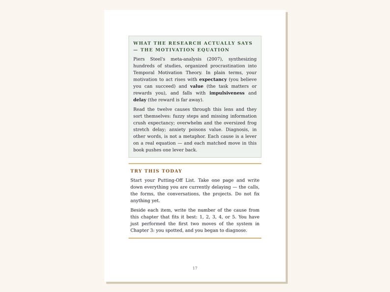 Procrastination Book | Stop Procrastinating | The Anatomy of Procrastination | Self Help Workbook PDF image 4