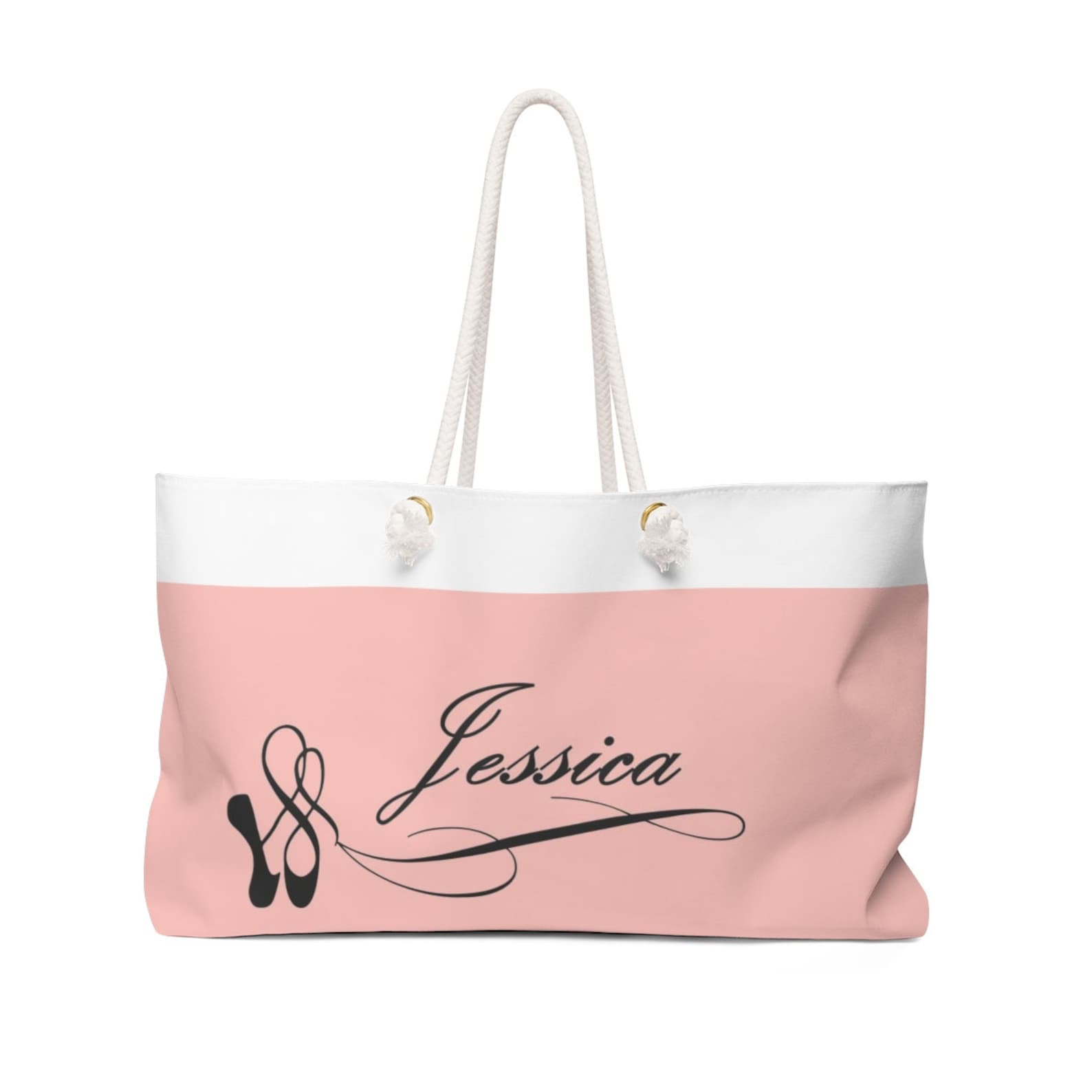 kids #ballet shoes & #personalized #name weekender #gift #tote #bag. free std.shipping in the usa. ships worldwide.