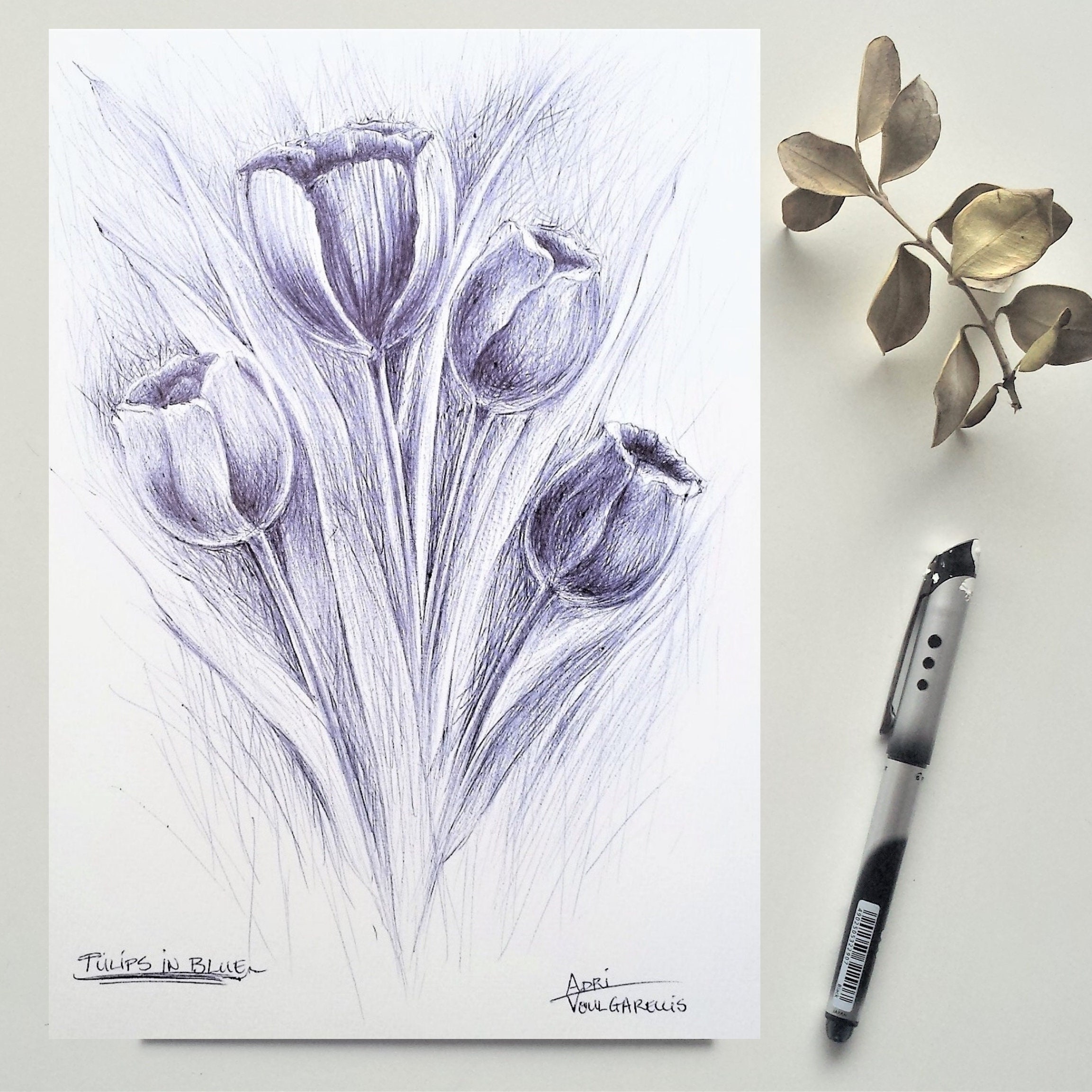Floral, flower pen sketch, drawing | Line art flowers, Peonies art print,  Flower art