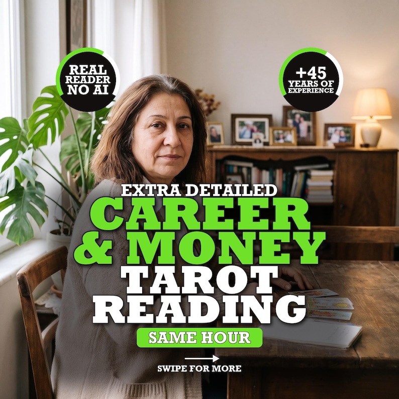 Career & Money Tarot Reading | Job, Finance and Career Predictions | Financial Tarot With Time Frame | Same Hour image 1