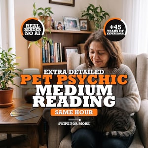 Pet Psychic Medium Reading | What Does My Pet Say | Cat & Dog Tarot Reading, Animal Message | Same Hour image 1