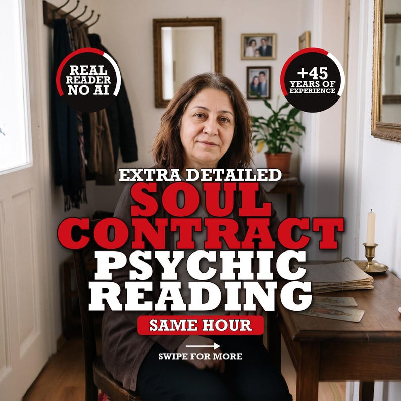 Soul Contract Psychic Reading | Past Life & Spiritual Connection | Why You Met, Love and Future Medium Reading | Same Hour image 1
