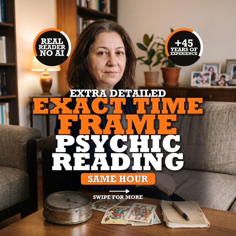 Exact Time Frame Psychic Reading | When Will It Happen, Love & Soulmate Timing | Tarot Reading Love and Relationship | Same Hour image 1