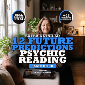 12 Future Predictions Psychic Reading | Year Ahead 2026 Forecast | No Tools, Highly Accurate Medium Reading | Same Hour image 1