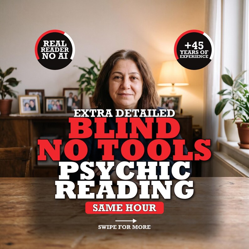 Blind Psychic Reading | No Tools, No Questions Clairvoyant Energy Scan | Accurate Medium Reading | Same Hour image 1