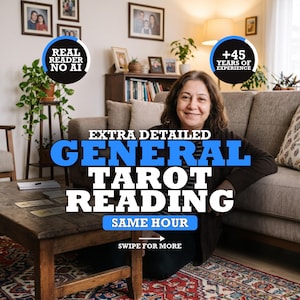 General Tarot Reading | Fortune Teller Tarot, Exact Thoughts | Personalized Honest Tarot Reading | Same Hour image 1