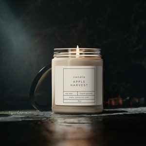 Apple Harvest Scented Soy Candle