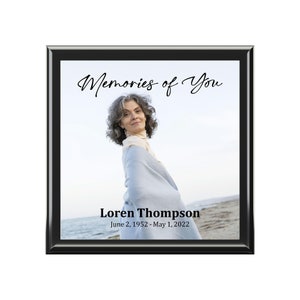 Memorial Memory Box Keepsake Box Sympathy Gift Pet Loss Gift