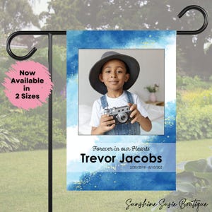 Personalized Memorial Garden Flag Memorial House Flag In Memory Memorial Flag Sympathy Gift Cemetery Decoration Funeral Gift Memorial Gift
