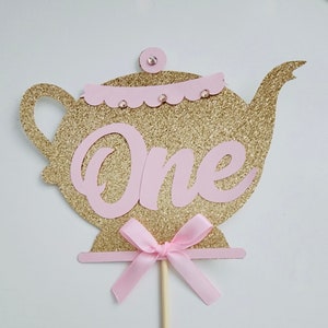 Teapot Cake Topper. Tea Party Cake Decor. Teapot Party Theme. Tea Birthday Decorations. Tea Party Decor.