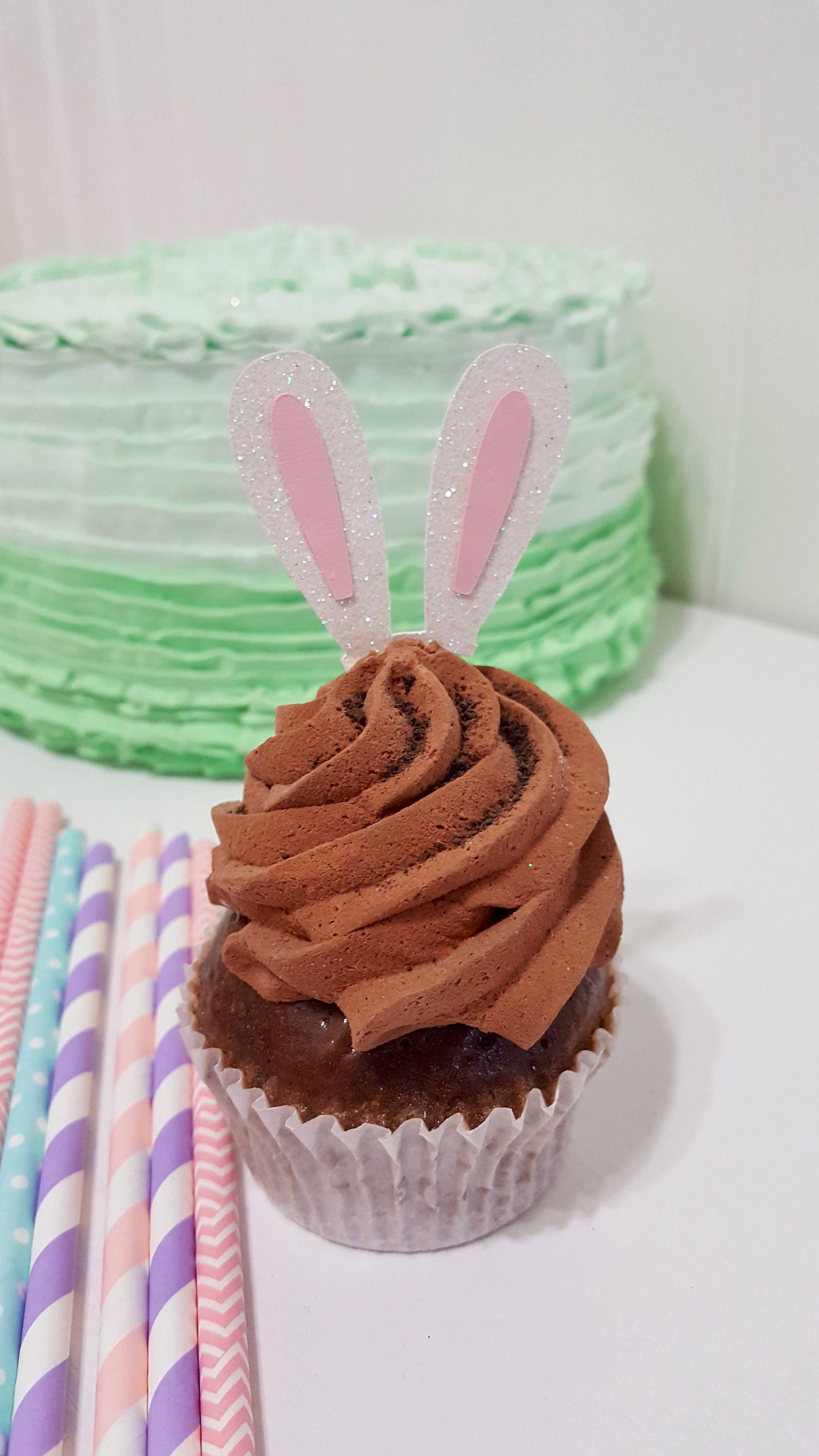 Cupcake toppers Oreilles de lapin – Atelier Complice