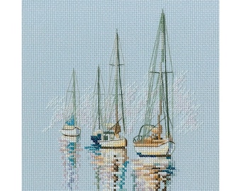 Counted Cross Stitch Kit - With the flavour of salt, wind and sun -   by RTO