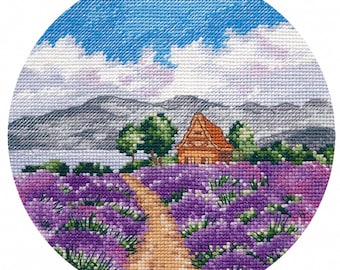 Miniature, Lavender -  Counted Cross Stitch Kit